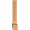 Ekena Millwork Portland Timber Gable Bracket, Western Red Cedar, 108"W x 36"H x 5 1/2"D x 5 1/2"F, 8/12 Pitch GBW108X36X0606POR00SWR - alternate 5
